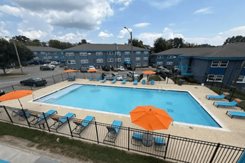 The canvas apartments swimming pool